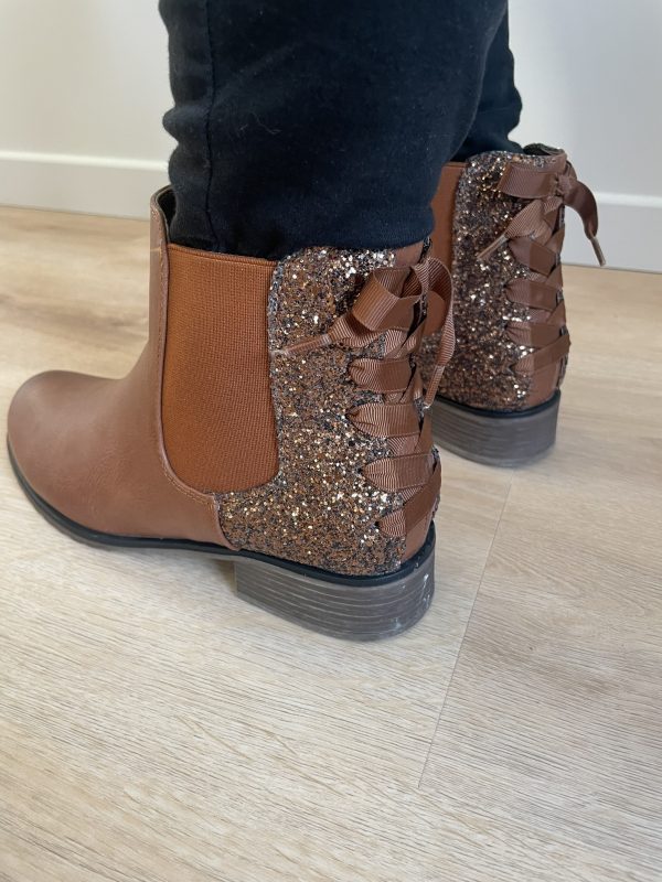 Bottines camel Lyli