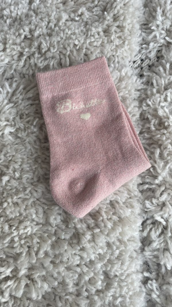 Chaussette bichette rose