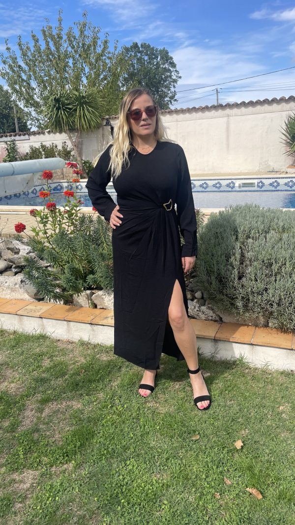 Robe "Olivia" noir – Image 2