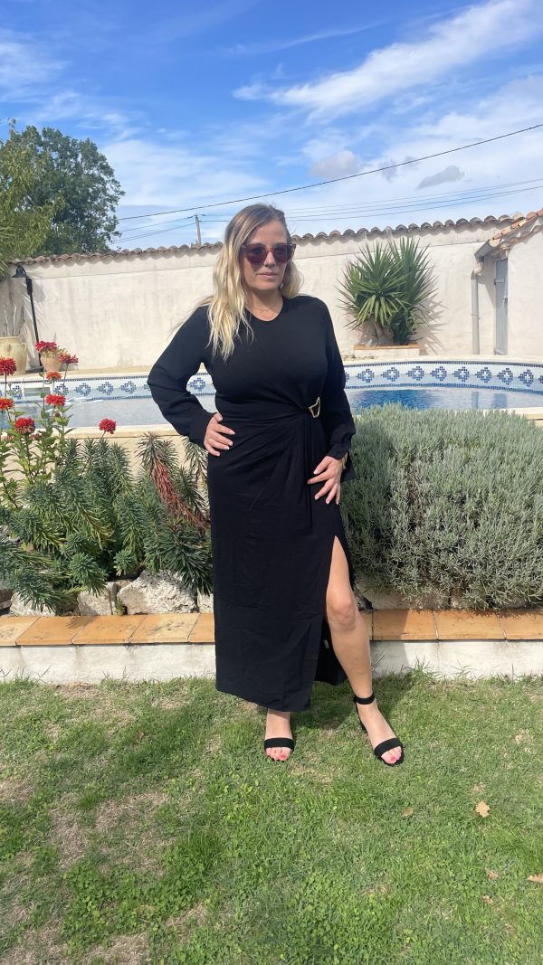 Robe "Olivia" noir – Image 4