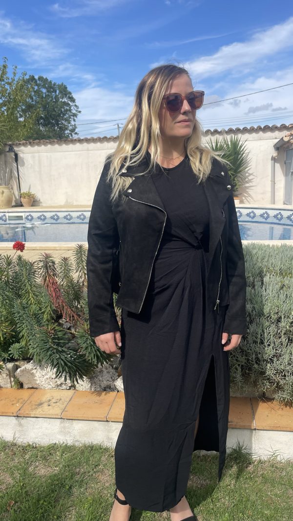 Perfecto suédine "Naël" noir – Image 5