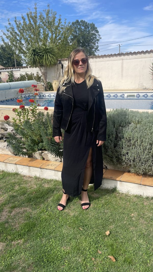 Robe "Olivia" noir – Image 3