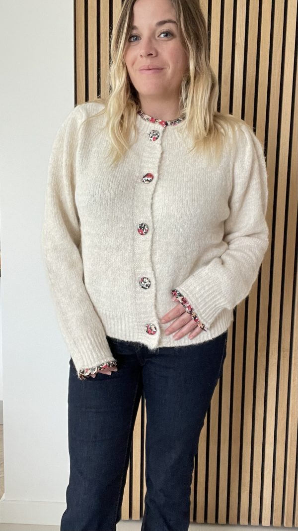 Pull Camille crème