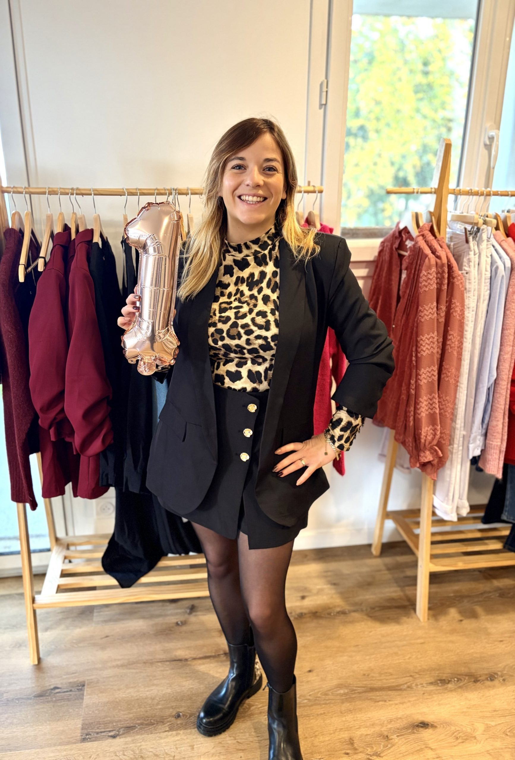 Jupe Georgia noir – Image 3