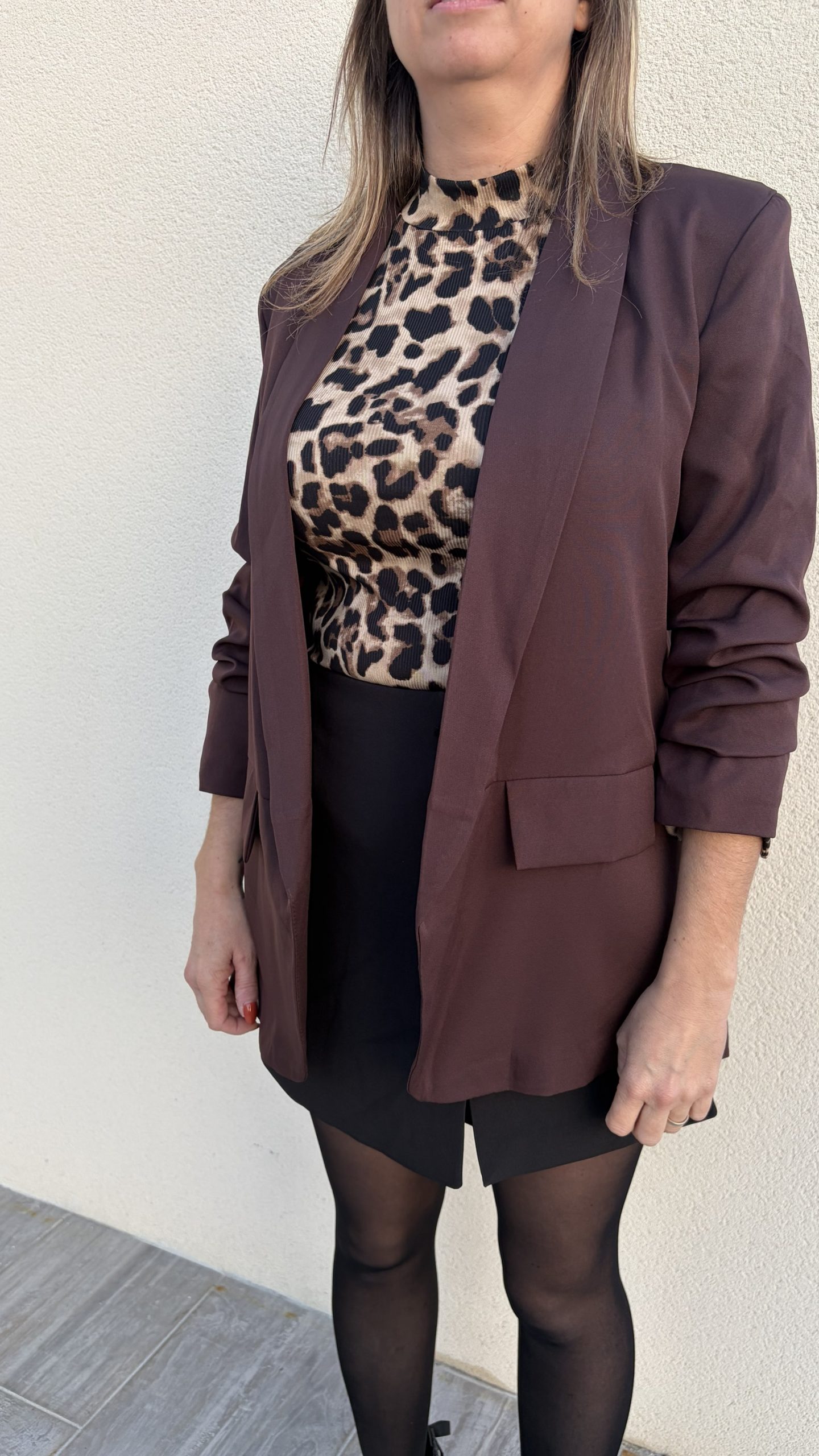 Blazer Helena chocolat – Image 2