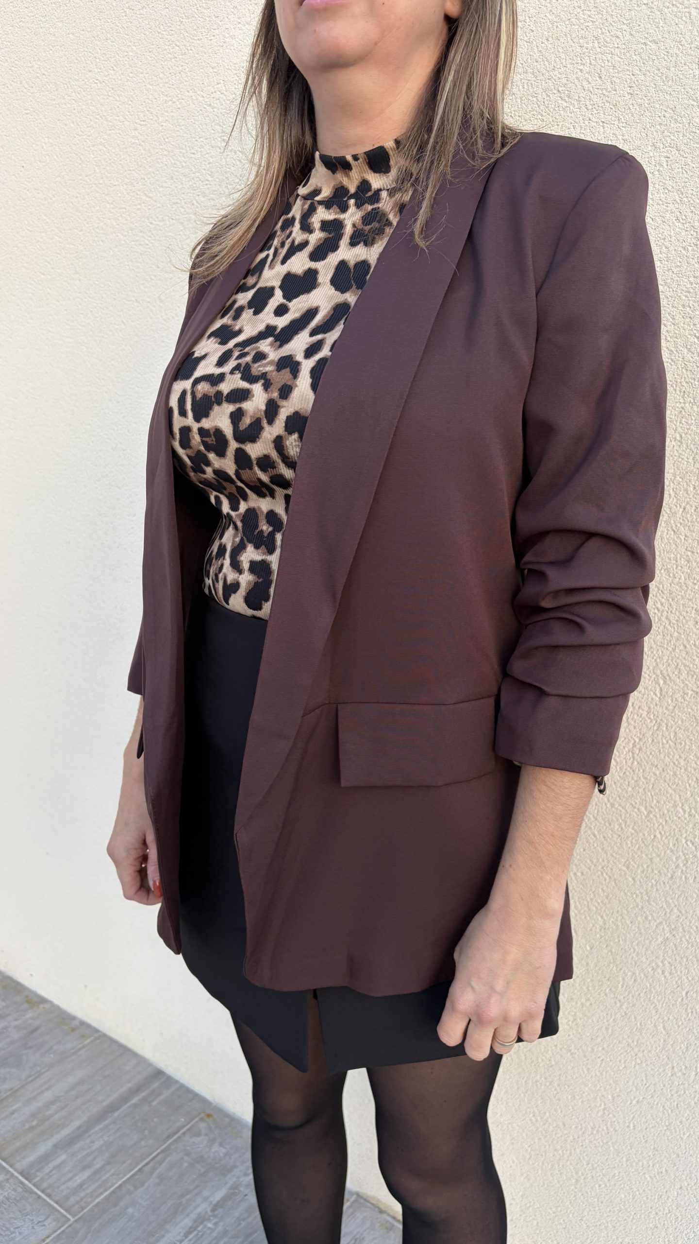 Blazer Helena chocolat – Image 3