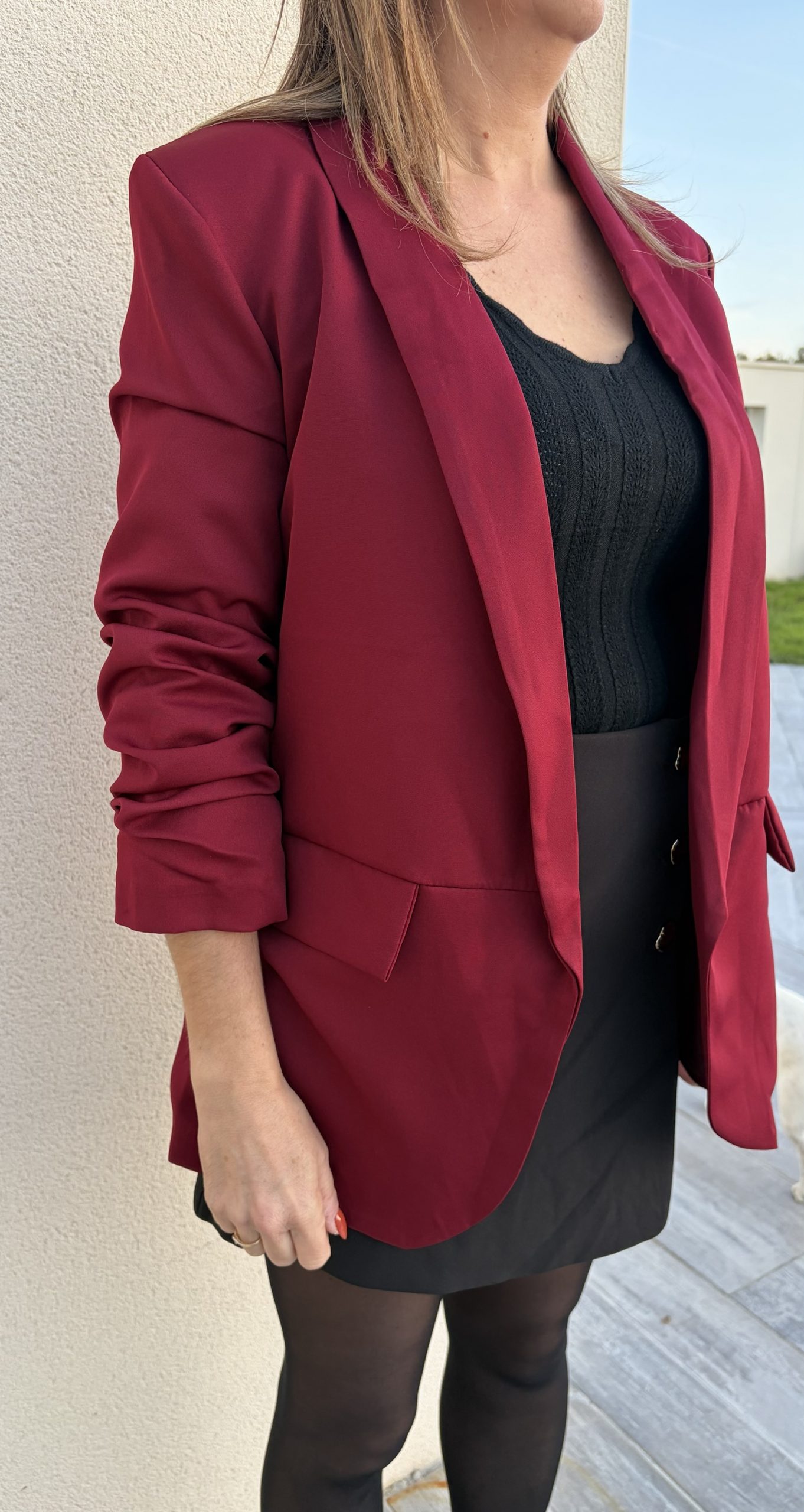 Blazer Helena bordeaux