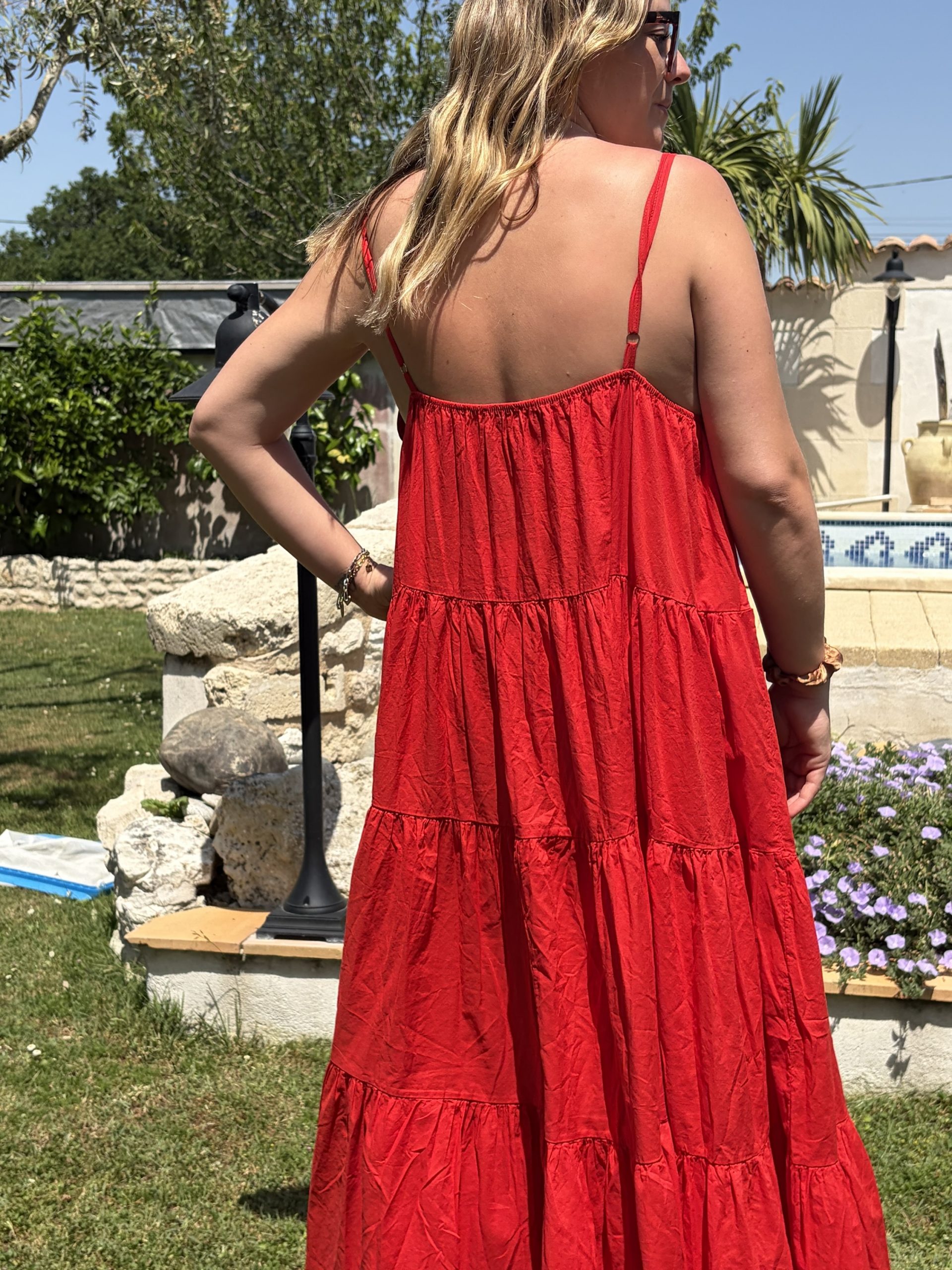 Robe Maïssane rouge – Image 2