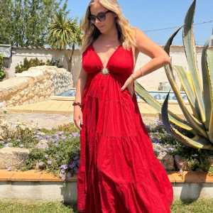 Robe Maïssane rouge